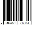 Barcode Image for UPC code 2560001847113