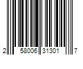 Barcode Image for UPC code 258006313017