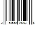 Barcode Image for UPC code 258550860036