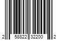 Barcode Image for UPC code 258822322002