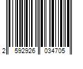 Barcode Image for UPC code 2592926034705