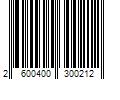 Barcode Image for UPC code 2600400300212