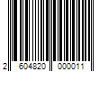 Barcode Image for UPC code 2604820000011