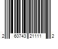 Barcode Image for UPC code 260743211112