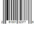 Barcode Image for UPC code 261001323776