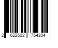 Barcode Image for UPC code 2622502754304