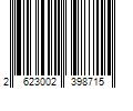 Barcode Image for UPC code 2623002398715