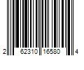 Barcode Image for UPC code 262310165804