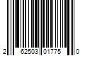 Barcode Image for UPC code 262503017750