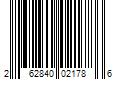 Barcode Image for UPC code 262840021786