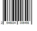 Barcode Image for UPC code 2646834006498