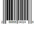 Barcode Image for UPC code 266655040246