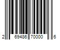 Barcode Image for UPC code 269486700006