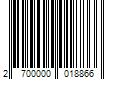 Barcode Image for UPC code 2700000018866