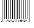 Barcode Image for UPC code 2700000098059