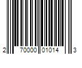 Barcode Image for UPC code 270000010143