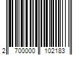 Barcode Image for UPC code 2700000102183