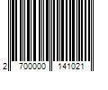 Barcode Image for UPC code 2700000141021