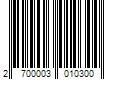 Barcode Image for UPC code 2700003010300