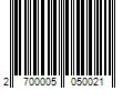 Barcode Image for UPC code 2700005050021