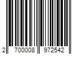 Barcode Image for UPC code 2700008972542