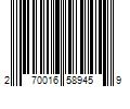 Barcode Image for UPC code 270016589459