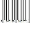 Barcode Image for UPC code 2700189015267