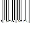 Barcode Image for UPC code 2700304002103