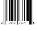 Barcode Image for UPC code 270101013715