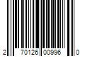 Barcode Image for UPC code 270126009960