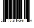 Barcode Image for UPC code 270127009310