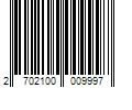 Barcode Image for UPC code 2702100009997