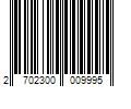 Barcode Image for UPC code 2702300009995