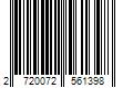 Barcode Image for UPC code 2720072561398