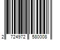 Barcode Image for UPC code 2724972580008