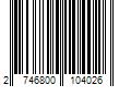 Barcode Image for UPC code 2746800104026