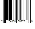 Barcode Image for UPC code 274800083758