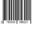 Barcode Image for UPC code 2750000056221