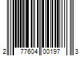 Barcode Image for UPC code 277604001973