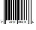 Barcode Image for UPC code 278600048306