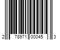 Barcode Image for UPC code 278971000453