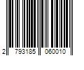 Barcode Image for UPC code 2793185060010