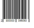 Barcode Image for UPC code 2800000095093