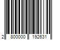 Barcode Image for UPC code 2800000192631