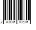 Barcode Image for UPC code 2800001002601