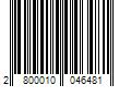 Barcode Image for UPC code 2800010046481