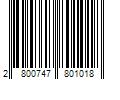 Barcode Image for UPC code 2800747801018