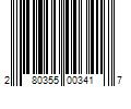 Barcode Image for UPC code 280355003417