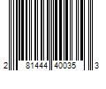 Barcode Image for UPC code 281444400353