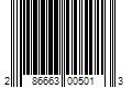 Barcode Image for UPC code 286663005013